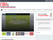 Tablet Screenshot of nationalbusinessconnection.com